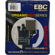 EBC 1 Pair Premium SFA Organic OE Replacement Brake Pads MPN SFA116