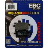 EBC 1 Pair Premium SFA Organic OE Replacement Brake Pads MPN SFA169