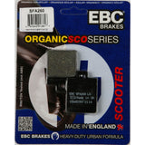 EBC 1 Pair Premium SFA Organic OE Replacement Brake Pads MPN SFA260