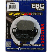 EBC 1 Pair Premium SFA Organic OE Replacement Brake Pads MPN SFA305