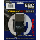 EBC 1 Pair Premium SFA Organic OE Replacement Brake Pads MPN SFA54