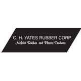 Yates Rubber 9202-4  Molded Side Guide Roller 1/2" Bore (9" X 2")